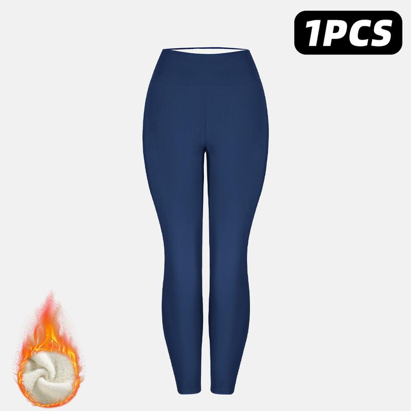 Thermal Thick FLeece Lined Leggings for Winter Warm Against Cold