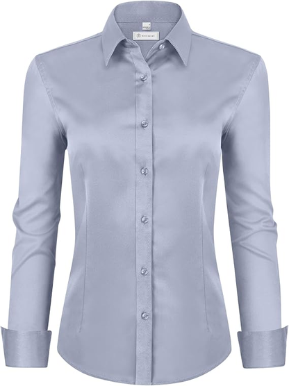 💚Womens Classic-Fit Dress Shirts