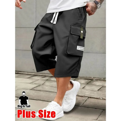 Men's Plus Size Lightweight Cargo Pants