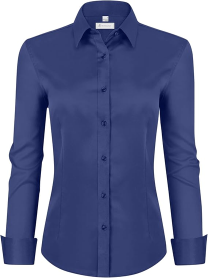 💚Womens Classic-Fit Dress Shirts