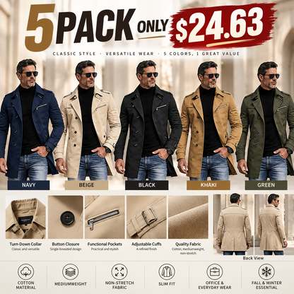 mens-elegant-slim-fit-pea-coat