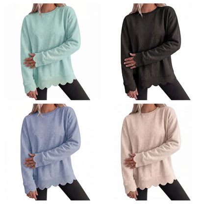 womens-oversized-scallop-hem-sweatshirt