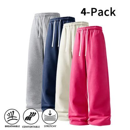 Ultra-Soft Wide-Leg Sweatpants for Men