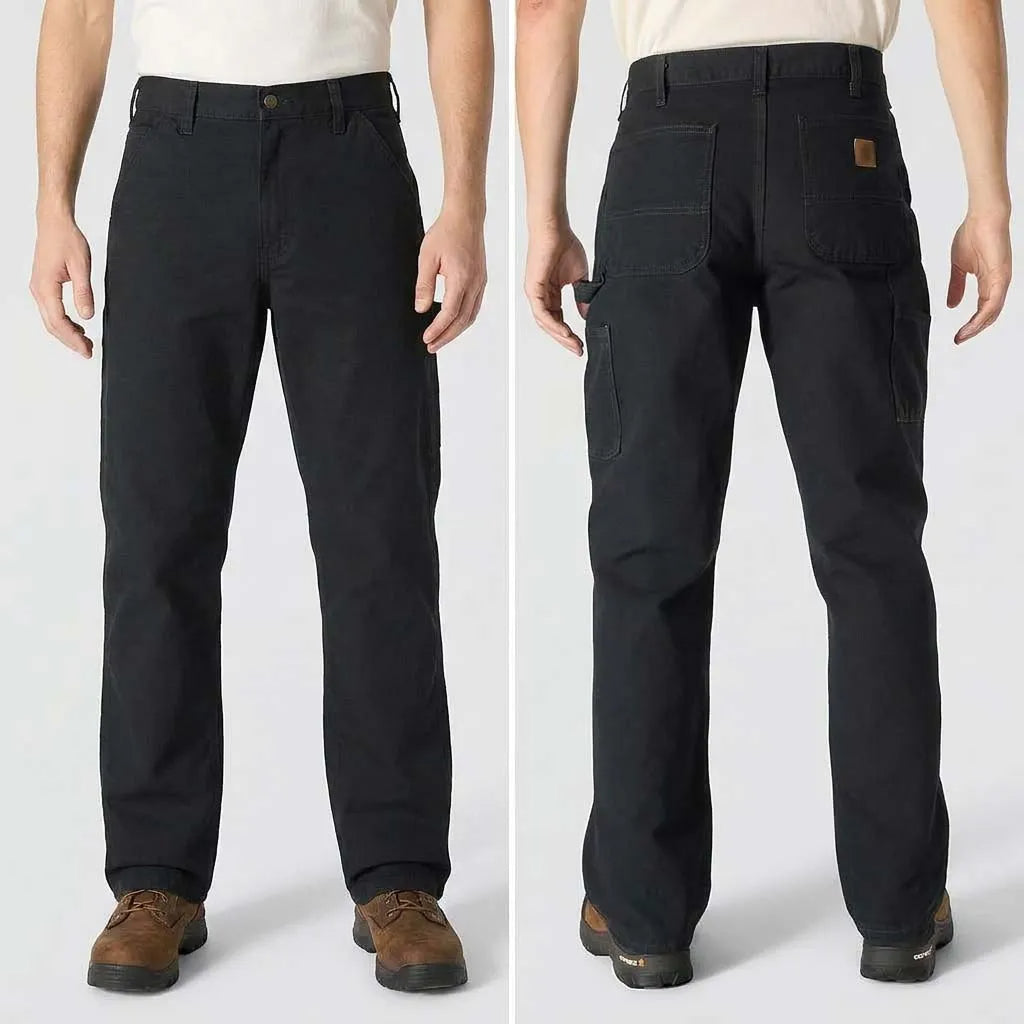 Men's Stretch Relaxed Straight Work Pants