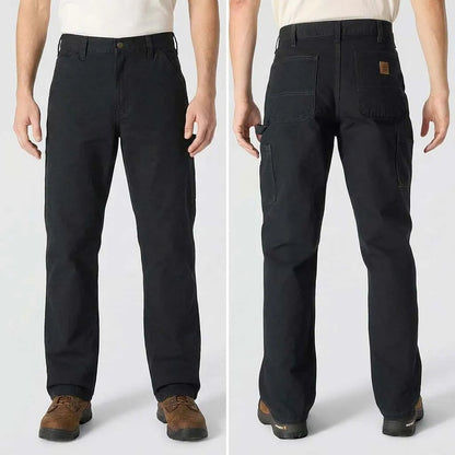 Men's Stretch Relaxed Straight Work Pants