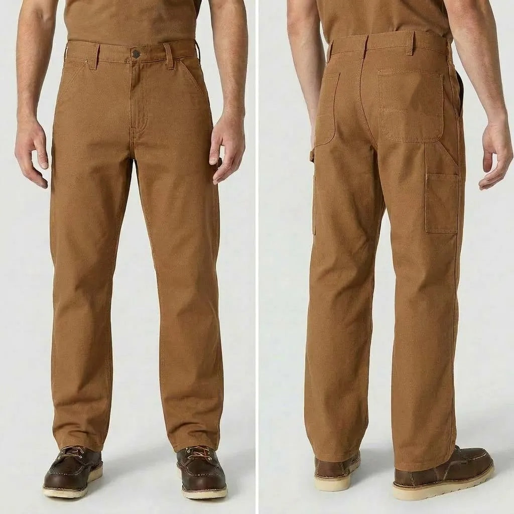 Men's Stretch Relaxed Straight Work Pants
