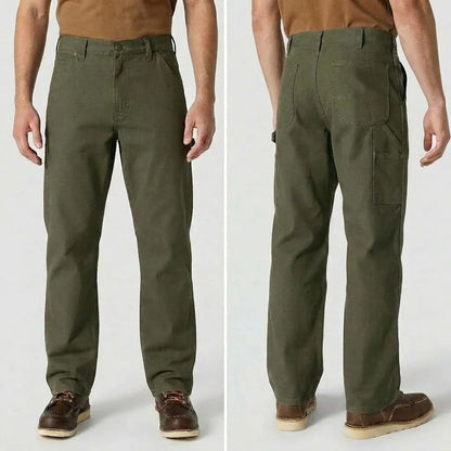 Men's Stretch Relaxed Straight Work Pants