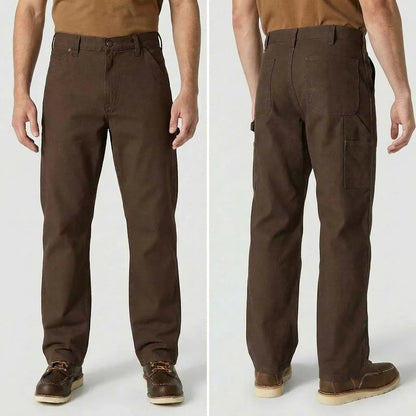 Men's Stretch Relaxed Straight Work Pants
