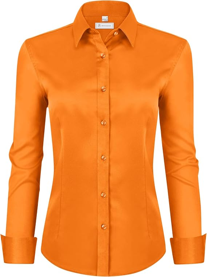 💚Womens Classic-Fit Dress Shirts