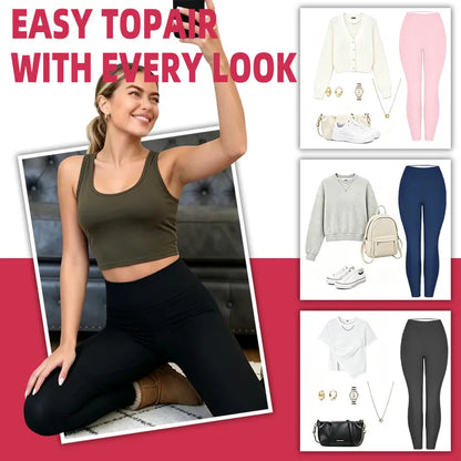 Thermal Thick FLeece Lined Leggings for Winter Warm Against Cold