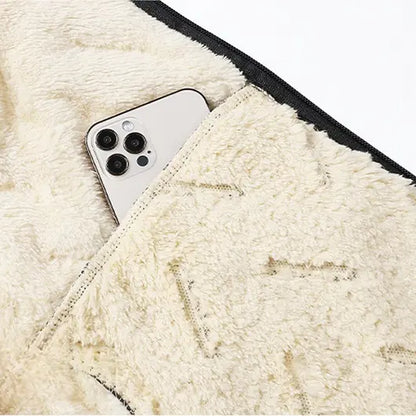 Men’s Hooded Fleece-Lined Thermal Jacket