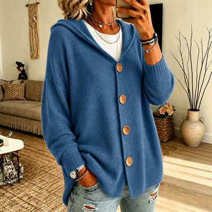 ☁️ Everyday comfort | Women's hooded sweater and cardigan